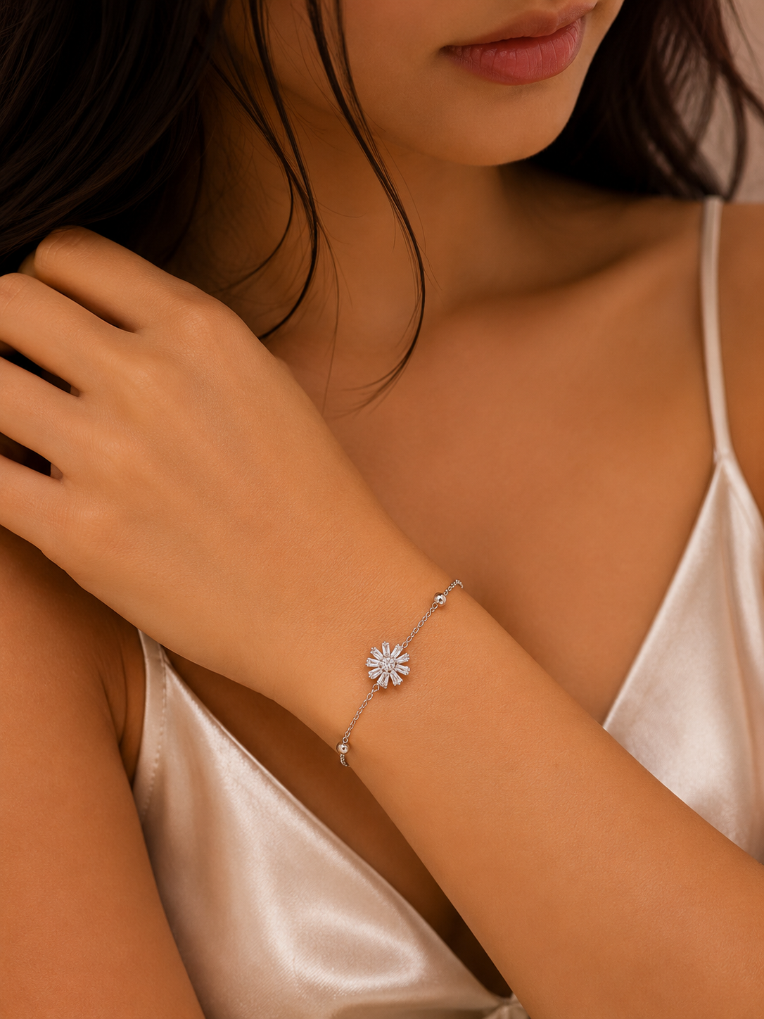 Snow Blossom Bracelet