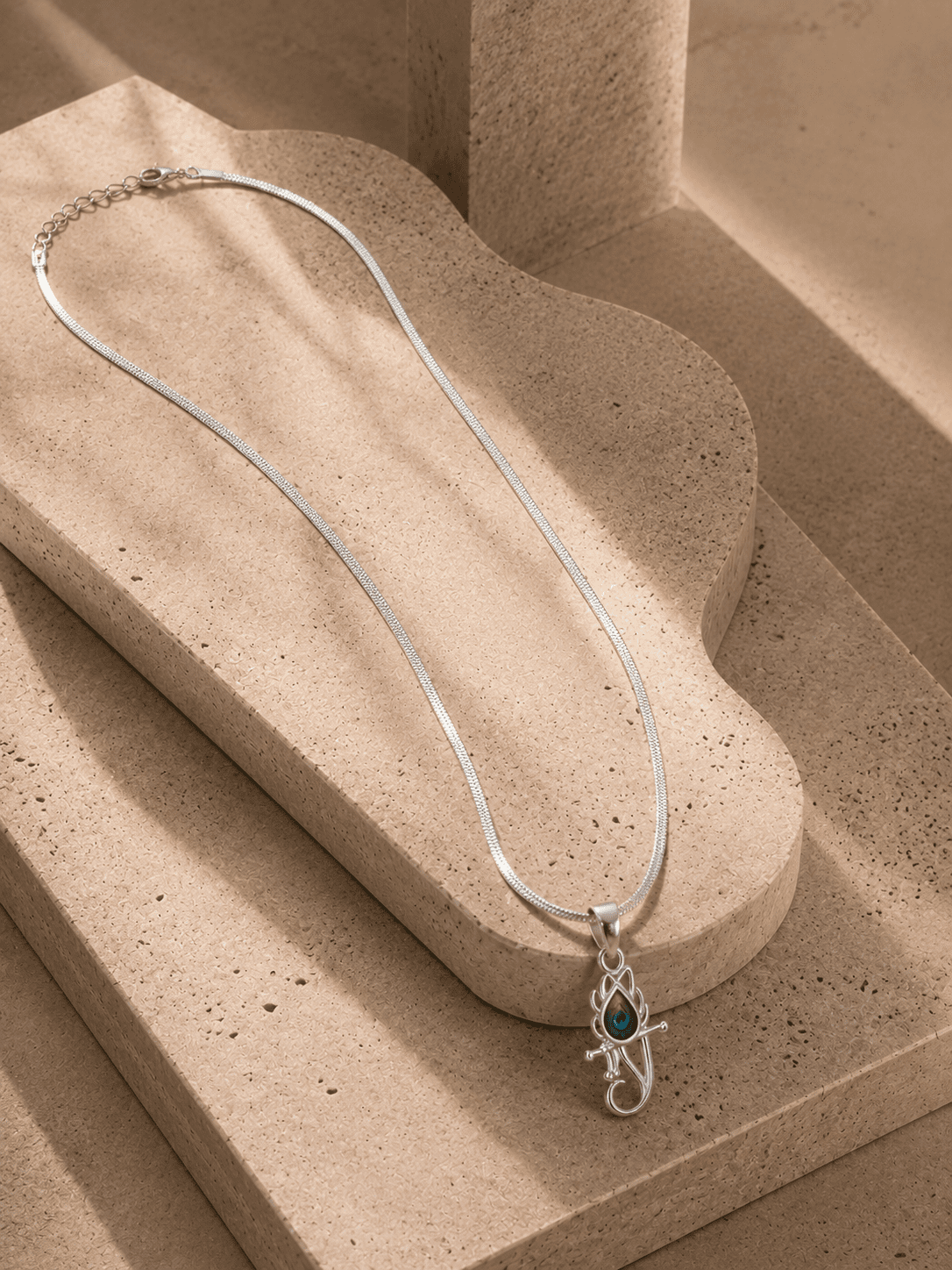 Shree Krishna Morpankh Pendant - Image 3