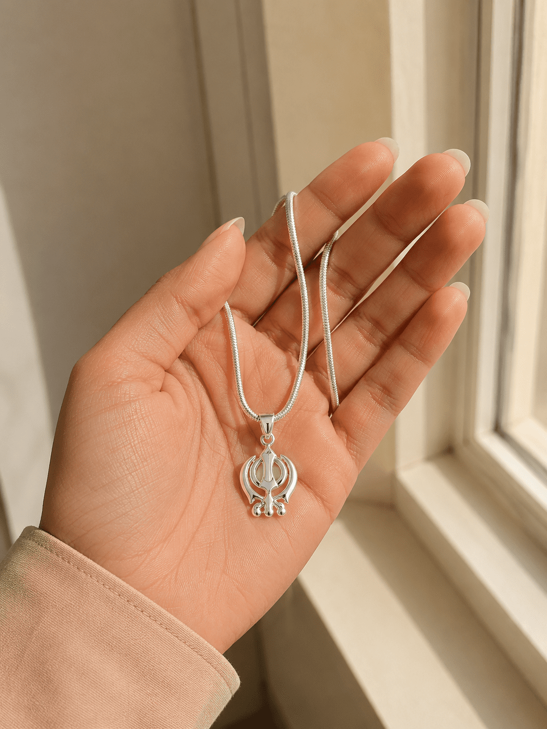 Khalsa Khanda Pendant - Image 2